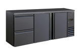 FRIGO RETROBANCO 2PORTE BB322SD 0/+10°C 2002x513x860 mm