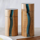 MACINAPEPE POSITANO ACACIA E RESINA 16CM