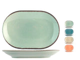 PIATTO PEARL OVALE CM.36 COL.ASSORTITI