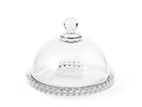 PIATTO CUPOLA VETRO COLLIER 19,5CM