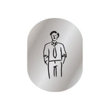 PITTOGRAMMA ALU SATINATO UOMO