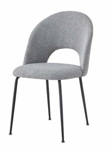 SEDIA TESSUTO WATER RESISTENT MOD.PAOLA GRIGIO