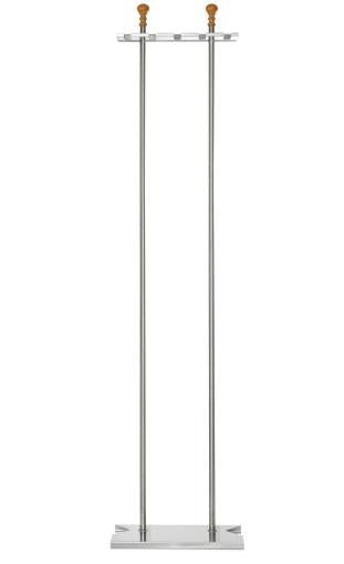 SUPPORTO VERTICALE INOX 5 POSTI H180