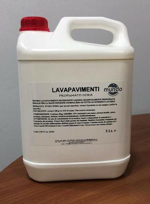 LAVAPAVIMENTI PROFUMATO OCRA "MUNDO" 5LT