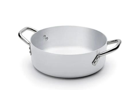 CASSERUOLA BASSA 2/M ALLUMINIO CM 60