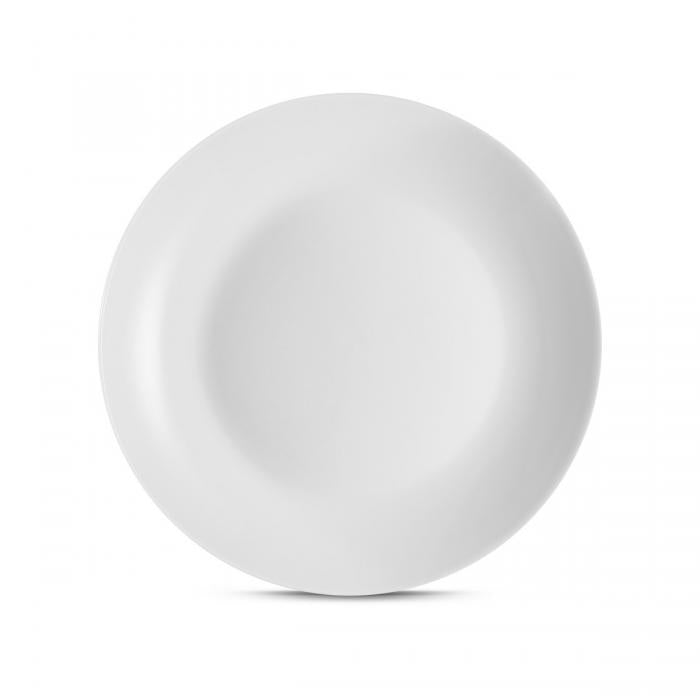 PIATTO FRUTTA CM 20.5 BIANCO OSTUNI