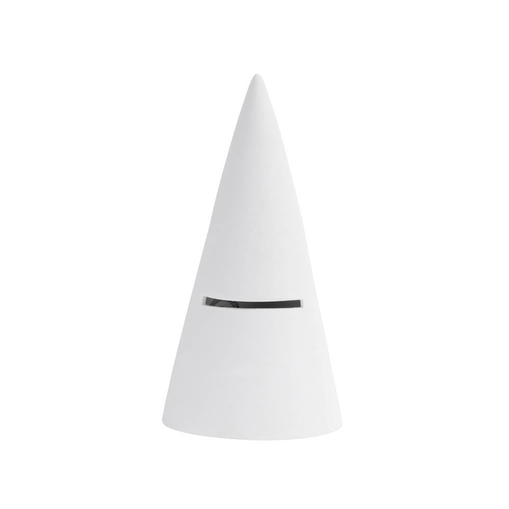 CONO CON 1 FESSURA 23.5CMX12H BIANCO