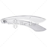 PINZA PER GHIACCIO/FRUTTA TRASPARENTE-B016PC
