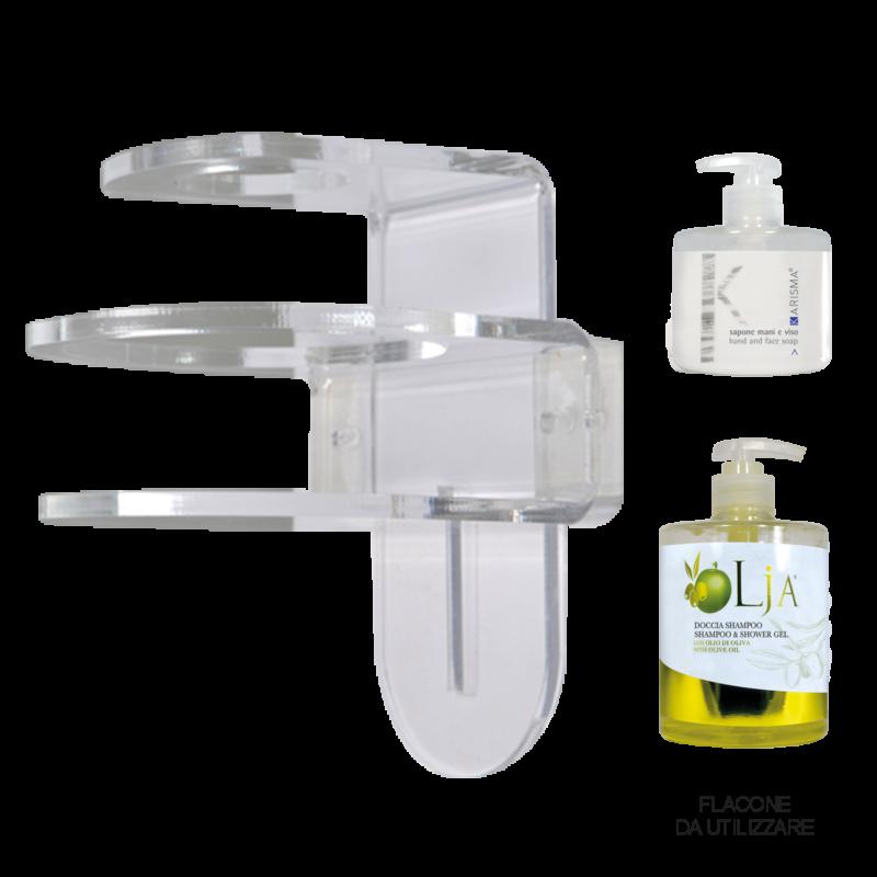 STAFFA IN PLASTICA PER FLACONE DA 300ML/500ML