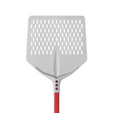 PALA PIZZA "TULIP" 33X33CM FORATA ALL.ANODIZZ MANICO 150CM