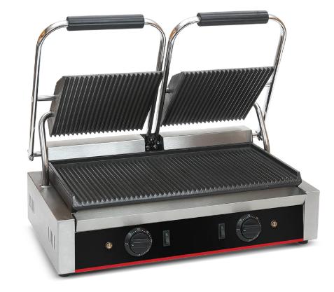 PIASTRA PANINI DOPPIA RIGATA 50° C - 300° C