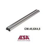 BARRA MAGNETICA PER COLTELLI CM.46,5X4,5 IN ALLUMINIO