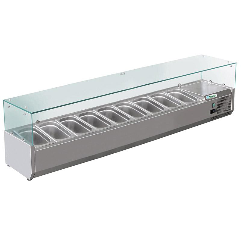 VETRINA PIZZA REFRIGERATA  +2/+8° GN 1/3