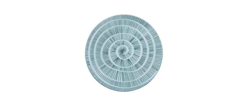 PIATTO PIANO FLAT GURAL GREY DECAL 28CM