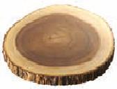 TAGLIERE TONDO DIAM.20CM C/PIED LEGNO