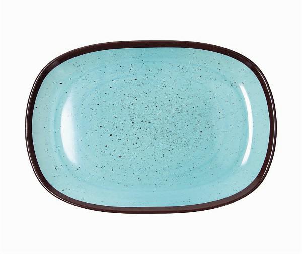 VASSOIO OVALE CM.32X22 SHOW PLA BLU
