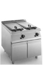 FRIGGITRICE GAS 2V 15+15LT 800X730X900 NEFG74215 (SILKO)