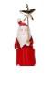 DECORAZIONE BABBO NATALE IN CERAMICA ROSSO cm5,5x4,5h11,2