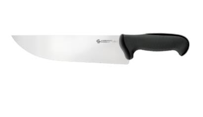 COLTELLO ARROSTO CM 23 'TECNA' NERO