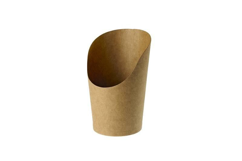BICCHIERE DA FRITTI AVANA 6X6X12H CF 50PZ