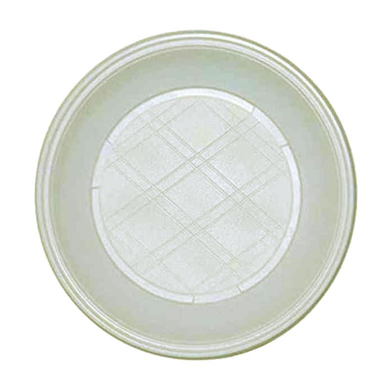 PIATTO FRUTTA/DESSERT D,17 BIANCO RIUTILIZZABILE CF=40PZ
