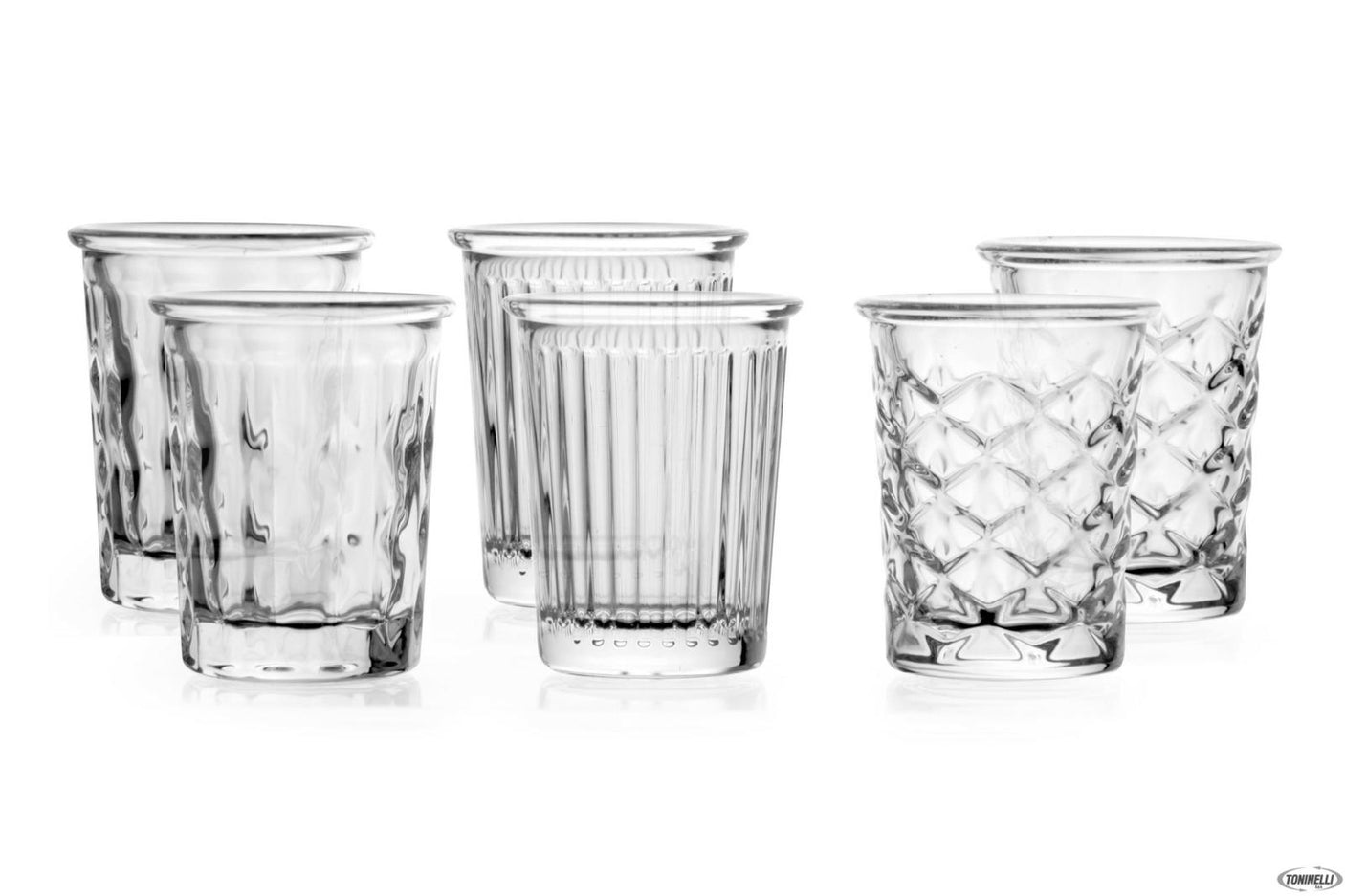 NEW YORK-CONFEZIONE 6 BICCHIERI FORMA ALTA CL.3,4 P2650