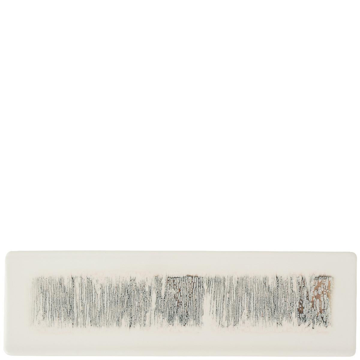 PIATTO LYRA ROSA V.RETTANGOLARE 29,5X8,8 CHURCHILL