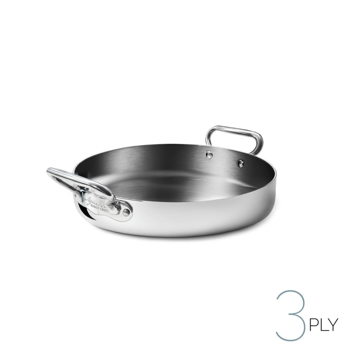 TEGAME ALUINOX 3PLY 2/M CM36X7 inox1907