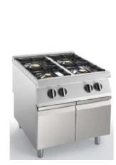 CUCINA GAS 4 FUOCHI CON ANTE 800X730X900 NECG74A (SILKO)