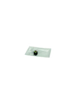 PIATTO SALSE "KAMOME"RETTANGOLARE 23X15CM MELAMINA BIANCA