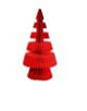 ALBERO NATALIZIO IN CARTA A NIDO D'APE ROSSO cm ø97h180