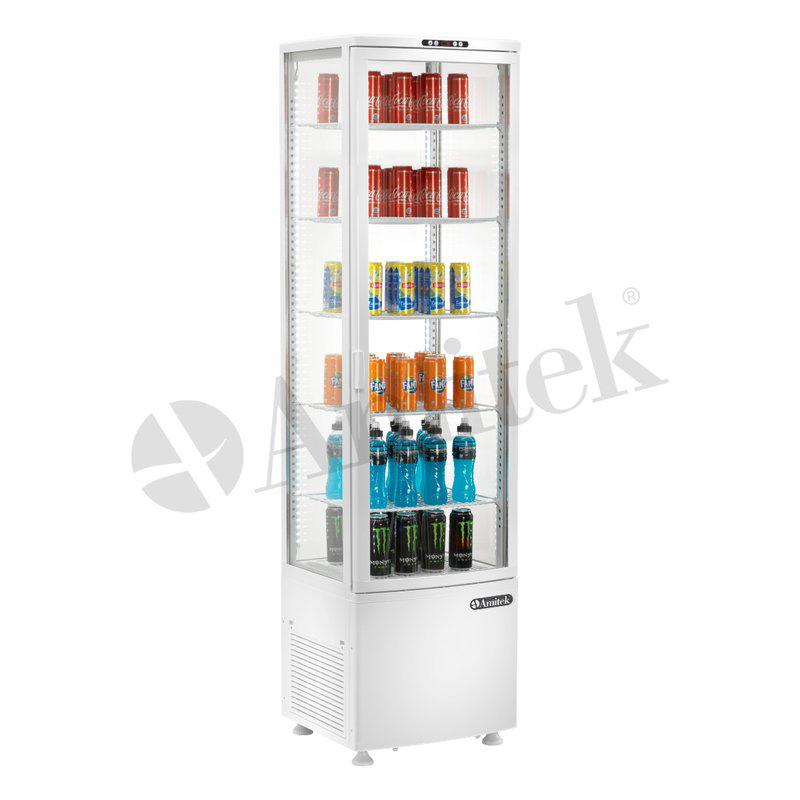 VETRINA REFR.BIBITE VERTICALE AK281EB BIANCA