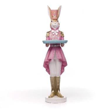MAXI CONIGLIO C/VASSOIO 124CM