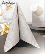 TOVAGLIOLO CASSIOPEA40X40 ARGENTO CF=50PZ