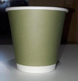 BICCHIERE CARTONCINO240ML CALDO/FREDDO VERDE CF=25PZ