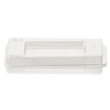 COPERCHIO PIATTO PETTRASPARENTE 7X7CM CF=50PZ X 443