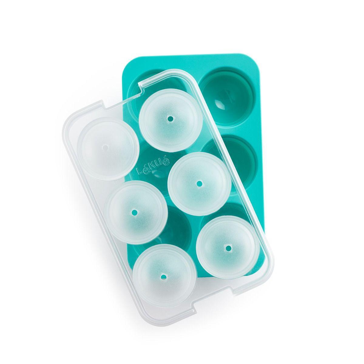 VASSOIO CUBETTI GHIACCIO XL SFERE TURCHESE