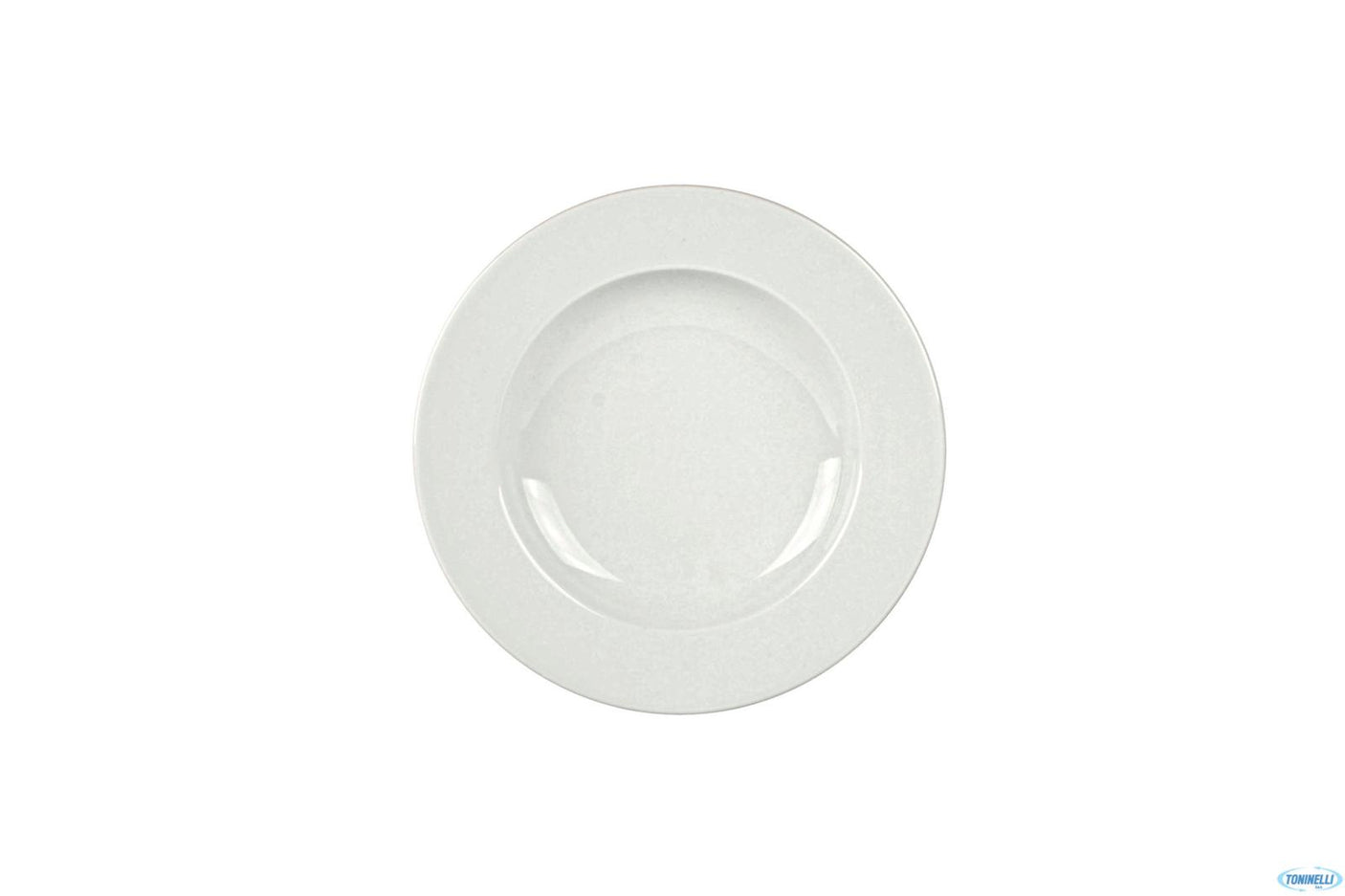PIATTO FONDO BIANCO 23CM PERA