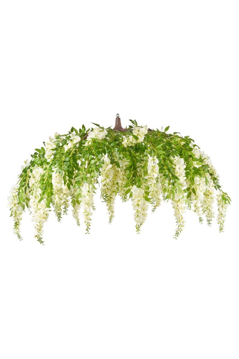OMBRELLO GLICINE ø CM.140 BIANCO