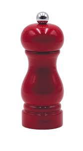 MACINAPEPE SORRENTO FAGGIO LACCATO ROSSO 19CM