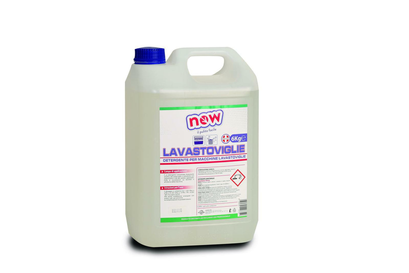DETERGENTE LAVASTOVIGLIE "NOW" 6KG HACCP