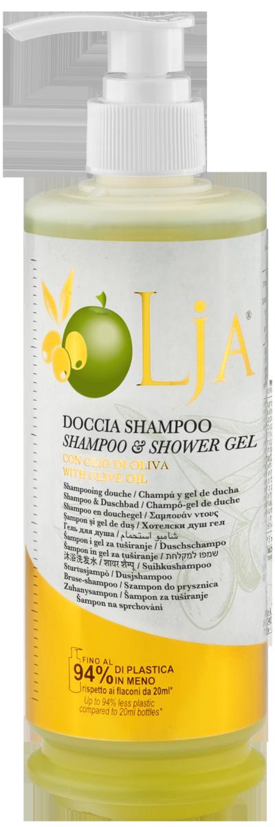 DISPENSER/REFIL DOCCIA/SHAMPOO 340ML 'OLJA'