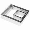 TAGLIAPASTA QUADRO 18X18CM 4,5H INOX