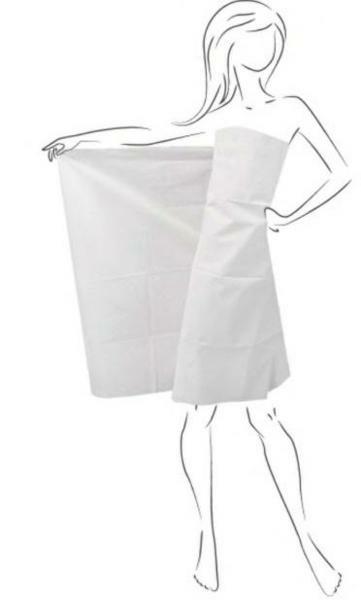 ASCIUGAMANO CARTA A SECCO 100X200 AIRLAID BIANCO CF=10PZ