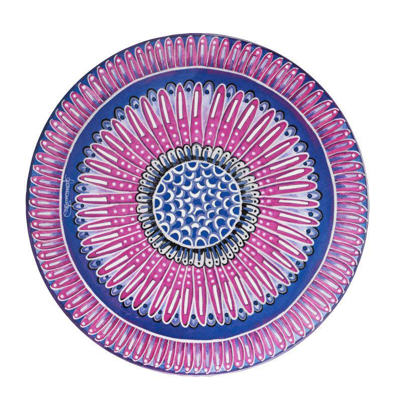 POLYCHROMOS TOVAGLIETTA FUCSIA MELAMINA DESIGN PIUME Ø34