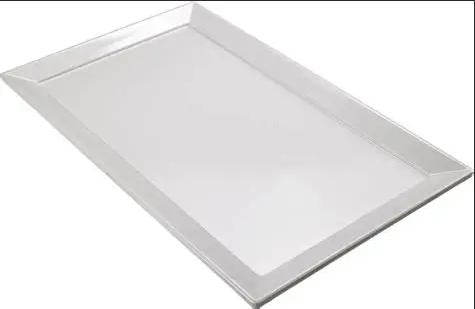 VASSOIO GN 1/1 CM.53X32,5X1,5 MELAMINA BIANCA
