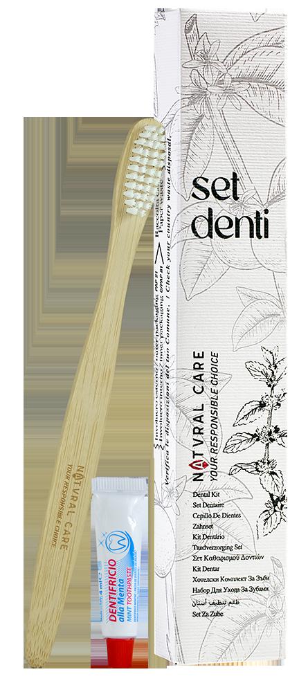 SET DENTI IN ASTUCCIO NATUARL CARE CF=150PZ