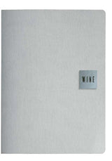 PORTAMENU 18X31.6CM GRIGIO TARGHETTA WINE NERO