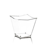 VASSOIO MINI DESSERTDIAMANTE 120CC PS TRASPARENTE CF=50PZ