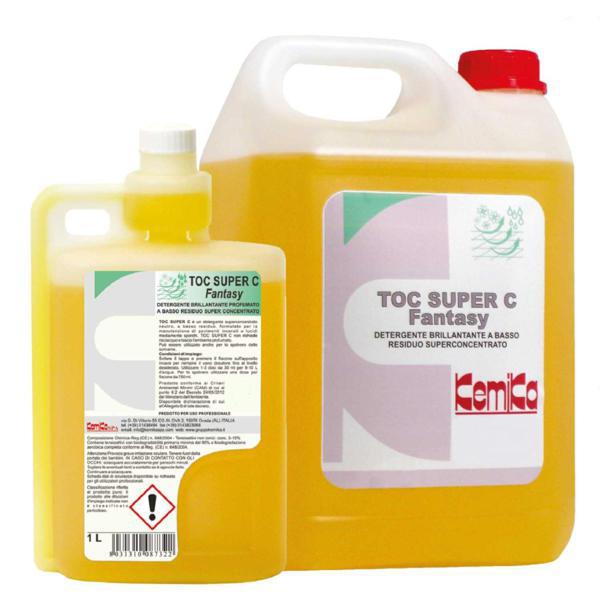 DETERGENTE LAVAPAVIMENTI TOC SUPER C FANTASY 5KG (LAVANDA)